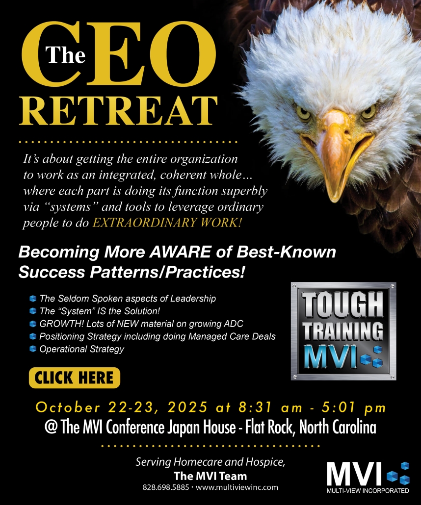 The 2025 CEO Retreat - HOSPICE & HOMECARE CONSULTING
